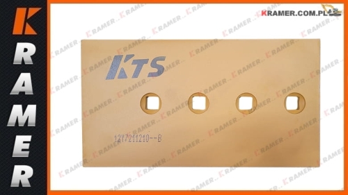 12Y-72-11210 Nóż KOMATSU D31 A / D31 P / D37 P / D 41 / D 51  lemiesz narożny 4 otw. 3/4" Cutting Edge / нож / Messer