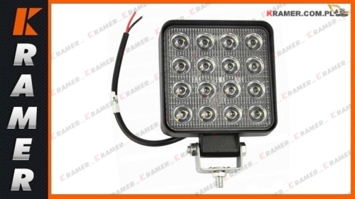 TT.16LED-US 
Lampa robocza LED 48W 16LED work lamp / pracovná lampa / radna lampa / darbo lempa / arbetslampa / pracovní lampa / darba lampa / робоча лампа