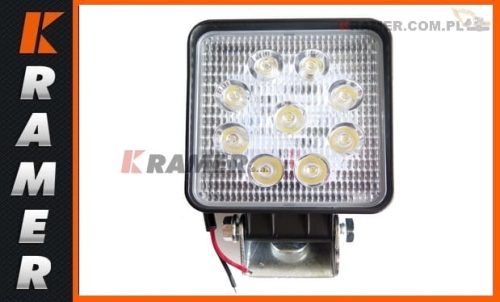Lampa robocza LED 4" 27W 9-30V  000007385  Lamp LED 12V / 24V / 27W