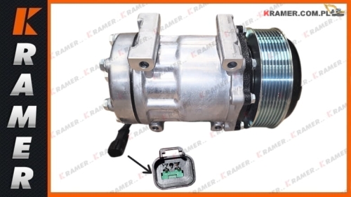 3729493 / 372-9493 Kompresor klimatyzacji CAT 318E 320F 312D 316F 320D2 318D2 318F 323D 323F Compressor, airconditioning / Компрессоркондиционера / Compresseur de climatisation /AC-kompressor