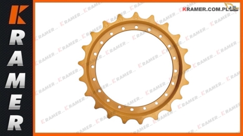 20Y-27-K1110 20Y-27-11581  20Y-27-11582  20Y-27-77110 Koło napędowe KOMATSU HB205 HB215 Sprocket / Turas / Kettenräder / Antriebsräder / Звезда / Pignon / Lánckerekek / Rueda cabilla / Ruota motrice / Drivhjul /
