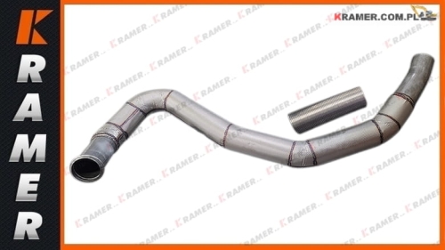 16876115 / VOE16876115 Rura układu wydechowego VOLVO A25F A25G A30F A30G Exhaust hose / Auspuffschlauch / výfuková hadica