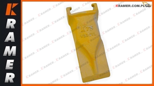 KTS_SW33SYL Ząb typu ESCO V33 SYL zamiennik JCB CASE VOLVO TEREX ATLASCATERPILLAR DOOSAN HYUNDAI DAEWOO KOMATSU Współpracuje z adapterami 5855-V33  3882A-V33  3810A-V33  3872A-V33 Zabezpieczenie SW33P  V33PN TOOTH / TIP / ZAHN / Зубья