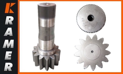 206-26-73130 Wałek reduktora obrotu stosowany w koparkach KOMATSU PC210-7 PC210-8  PC240-7  PC240-8  PC240-10  PC220-7  PC200 Shaft