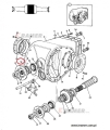 904/05100 Uszczelniacz skrzyni biegów JCB 2CX 3CX 4CX 407 409 415 130 145 155 1115 2150 926 940 seal / dichtung / уплотнение / tarpiklis / tesnenie / garnitură / tömítés