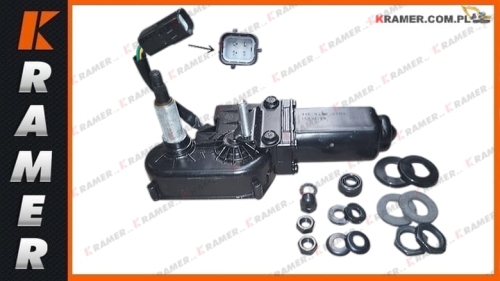 53800012  538-00012 Silnik wycieraczek DAEWOO DX140LC DX160LC DX170LC DX180LC DX190W DX210W DX225LC DX300LC DX340LCDX380LC DX420LC DX480LC DX520LC DX700LC Wiper motor ass'y / Двигатель стеклоочистителя применяется / мотор стеклоочистителя