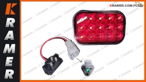 15038957 VOE15038957 Lampa tylna VOLVO A20D A25E A25F A25G A30C A30D A30E A30F A30G A35D A35E A35F A35G A40D A40E A40F A40G A45G A60H tail light / задні створных агонь / задни светлини / stražnje svjetlo / zadní světla / baglygte