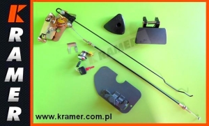 Zamek drzwi kabiny kpl. ZAXIS ZAX240