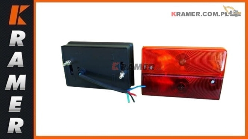 Lampa JCB 3CX 4CX tylna    700/23600 tylne światło / tail light / задні створных агонь / задни светлини / stražnje svjetlo / zadní světla / baglygte / tagatuli / takavalo / feu arrière / πίσω φως / luz trasera / achterlicht / 
