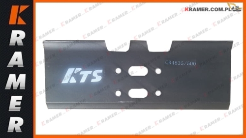 CR4835/500 71401388 2041461 Z15493A0N0500V 331/62883 JNA0082 1082-02660 Stopa gąsienicy D4D 500 mm 3-ostrogowa CATERPILLAR 205 211 213 215 312 314 E110 E120 E140 HITACHI EX100 EX120 EX130 EX135 UH035 UH041 track shoe / track pad / Bodenplatten /