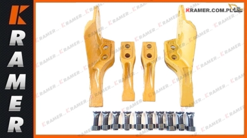 531/03205/SET50 Komplet zębów łyżki 50, 60cm JCB 3CX 4CX Set of bucket teeth JCB / Комплект зубьев дляковша