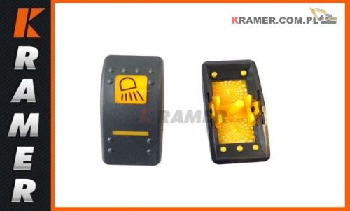Klawisz przełącznika JCB świateł roboczych 3CX 4CX  701/58706  cover, rear working lights, switch decal