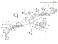 321500.0  03215000 Tulejka półosi mostu CLAAS Bushing / втулка / bague/ cojinete/ púzdro / pouzdro/ persely/ bucsa/ bucșă / bussning/ Buchse
