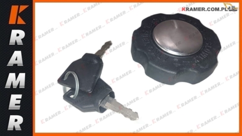 333/Y1373 Korek wlewu paliwa JCB mały 2 kluczyki Fuel tank cap / Fuel Cap / Крышка топливного бака