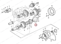 4718656 Flansza skrzyni VOLVO L70 L90B L90C L120 L120B Comp Flange / Фланец муфты / Сочленение / Brida / Flansch
