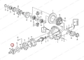 20706811 Flansza mostu VOLVO A35E A40E A40G A35G Flange / Фланец переднего моста