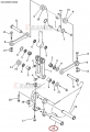 206-70-K2140 Sworzeń łącznika łyżki KOMATSU PC200 PC210 PC220 PC228 PC230 PC250 PC270  Pin / Палец / csap / bolt / stift  /