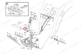 11119173 Amortyzator stosowany w maszynach VOLVO A35D A40D  L180F  L180G  L180H Shock Absorber / Амортизатор / Stoßdämpfer