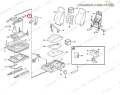 11998607 Amortyzator fotela VOLVO A25B A25C A30D A35E A40F Shock Absorber / Амортизатор / Stoßdämpfer