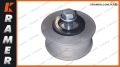 1731498 Rolka napinacza koło pasowe CAT 345 365 385 950 Idler Pulley Assembly GROOVED / Zostava vodiacej kladky DRÁŽKOVANÁ /Sklop pomoćne remenice S ŽLJEBOVIMA / Mellanhjulsenhet RÅFAD