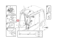 000023988 Ramię wycieraczki VOLVO EC Windshield wiper arm / Рычаг очистителя ветрового стекла / frontscheibe wischerarm