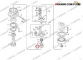 7118-00040 Łożysko VOLVO reduktora obrotu EC210B EC460C EC235C EC460B EC210B EC460B EC220D EC210 Łożysko/ Bearing/Kugellager/Cusinetto