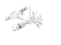 8230-22940  SA8230-22940 Tarcza silnika obrotu VOLVO EC330B EC330C EC340D EC360 EC360B EC360C EC380D EC380E EC700B rotation motor disc / диск двигателя вращения / sukimosi varikliodiskas / диск двигуна обертання