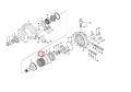 8230-22950 Przekładka silnika obrotu VOLVO EC330B EC360B swing motor spacer / проставка поворотного двигателя / sukamojo variklio tarpiklis / проставка поворотного двигуна