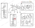 184109 Łożysko VOLVO A20C A25B Bearing / Ložisko / подшипник / Kugellager / cusinetto / csapágy / rulment