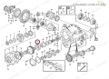 184178 Łożysko VOLVO przekładni jazdy A25E A30D A35E A40E Bearing / подшипник / lager / roulement