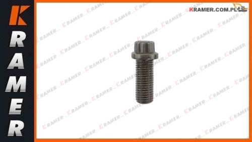 1076826; Śruba mocowania krzyżaka CAT 428 432;Śruba mocowania krzyżaka/ Spider clamping screw/ Spinnenklemmschraube/ Болт крепления крестовины/ Vite di serraggio trasversale/ Vis de serrage croisée.,