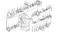 184347 Łożysko VOLVO A25 A25B A25C A40 A20C A35C A35D A40 A30C Bearing / Roller andCage / Ložisko /Kugellager /  cusinetto / Подшипник