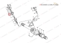 383972 11037446 Membrana gumowa VOLVO A20 A20C A25 A25B A25C A28A30 A30C A35 A35C A40 L50 L50C L70 L70B L70C L70D L90C L120C L150 L150C L150D Diaphragm / Cylinder Head Cover