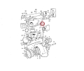 471788 Uszczelnienie pompy wody VOLVO A20C A25B L90C L120 water pump seal / уплотнение водяного насоса / těsnění vodní pumpy / vandens siurblio sandariklis / su pompası contası