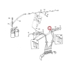 477824 Przewód paliwowy VOLVO A20C A25C Pipe lift pump to fuel filter