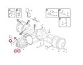 949544 Śruba mostu VOLVO A40D EC130C EC230 L120C L150D bolt / allen hd screw