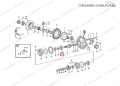 1523666 VOE1523666 Łożysko wałka ataku VOLVO A60H 150E L150F L150G L150H L180E L180F L180G L180H L220D L220E L220F L220G L220H L250G L250H Łożysko/ Bearing/ Ložisko/ Kugellager/ cusinetto / подшипник