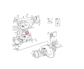 1544683 Termostat stosowany w maszynach VOLVO L90 L160 A25A25 A30 A35 A25B L70C L90 L70C L90C EC230B EC200 Thermostat / тэрмастат / termostaat /Termostat / Termostaatti / Θερμοστάτης / Termostato / Thermostaat /termostatas