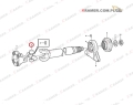 1651164 Krzyżak VOLVO wału napędowego L150E L180E L220E propeller shaft cross/крестовина карданного вала/kríž hriadeľa vrtule/ sraigto veleno kryžius/ хрестовина карданного валу