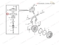 3152046 Membrana blokady dyferencjału stosowana w wozidłach VOLVO A25D  A30D A35D  A40D Diaphragm / мембрана / membran