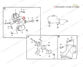 4737289 Poduszka silnika VOLVO A20C A25B A25C Mount Rubber Flexible / Amortecedor / подушка