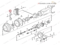 4870321  VOE4870321 Mocowanie hamulca VOLVO A20 A25B A25C A25D A25E A30C A30D L90 L120 brake mount / тормозное крепление / držiak brzdy / stabdžių laikiklis / кріплення гальма