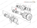 7183418 Łożysko VOLVO A20C A30 A30C A35D A40D Bearing / Ložisko / подшипник / Kugellager / cusinetto / csapágy / rulment