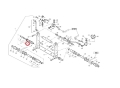 2905178 Uszczelnienie tłoka karetki stosowany w ładowarkach VOLVO L20B  L25B  L30B  L35B  L40B  L45B Piston seal / Комплект уплотнения поршня / kolbendichtung