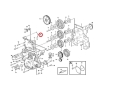3830184 Uszczelka VOLVO pokrywy zaworów A35D L150F EC360B valve cover gasket / ventildeckel / прокладка клапанной крышки