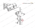 7342812 Poduszka pod silnik stosowana w maszynach VOLVO L90C  L120C  L70C  L70D   L120B  L120D Rubber Cushion  Mount Rubber Flexible  Amortecedor   подушка