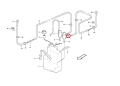 8189171 Pompka spryskiwacza VOLVO L110E L120E L150E L180E Pump Assembly Washer/ Шайба узла насоса/ Siurblio surinkimo poveržlė/ Шайба в зборі насоса
