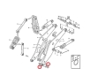 11005017 Uszczelnienie tulei VOLVO A20C A30C L150E L180E  Sealing/Seal Ring/ Dichtung/ САЛЬНИК/ Уплотнение/печать/ étanchéité.