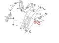 11005099 VOE11005099 Uszczelnienie tulei VOLVO L150E L150F L180C L180D L180E L180F L220E L220F L220G Sealing ring