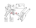 11005100 Uszczelnienie tulei VOLVO L150E L180C L220E Sealing ring